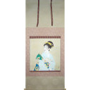 白鳥映雪「夏」日本画+日本画+掛軸+掛軸58.5 × 57.5 cm