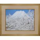 黒澤正「富士」日本画