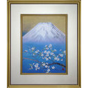 上村俊明「春麗」日本画