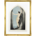 ルイ・イカール「ヴェニスの夜」銅版画+銅版画