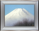 坪内滄明「白富士」日本画