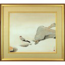 山口蓬春「春雪」日本画54.5 × 63.6 cm