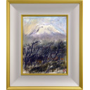 加藤東一「富士」パステル36.0 × 27.5 cm