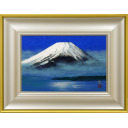 国府克「朝の富士」日本画