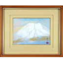 三輪晃久「富士」日本画