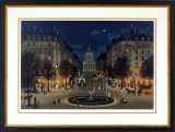 パリの眺め　ミッシェル・ドラクロワ ミッシェル・ドラクロワ「パリの眺め（Paris vu du ciel）」 の