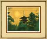 朝作品（寺社を描いた作品） :: 絵画買取・販売 - シバヤマ