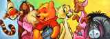 ティム・ロジャーソン「『くまのプーさん』より Hundred Acre Friends」ジークレー・オン・キャンバス