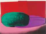 アンディ・ウォーホル「『Space Fruits: Still Lifes portfolio』より Watermelon」シルクスクリーン