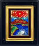 丸山勉 白不二 油彩 風景画 富士山 絵画 油絵 アート C 丸山勉 白不二 油彩 風景画 富士山 絵画 油絵 アート C 富士山