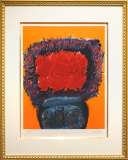 三岸節子「華」リトグラフ :: 絵画買取・販売 - シバヤマ