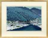澁澤卿(群馬県)●浄界盛麗 風景画 紅葉 秋 寺社 日本画家 絵画 版画 澁澤卿(群馬県)○浄界盛麗 風景画 紅葉 秋 寺社 日本画家 絵画
