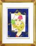 谷川泰宏「月明」油彩 P10号 :: 絵画買取・販売 - シバヤマ