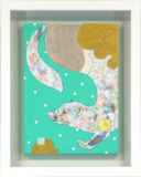 安岡亜蘭 「金魚（機動式鳥獣図録）」 版画 絵画 安岡亜蘭 「金魚（機動式鳥獣図録）」 版画 絵画 - メルカリ