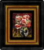 森田茂 薔薇 油彩4号 静物画 花 特別額装 文化勲章 原画 絵画 真作保証 森田茂(Shigeru Morita)作品一覧 :: 絵画買取・販売 - シバヤマ