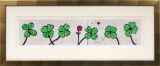 リチャード・スペア「Four leafed clover」カラードライポイント