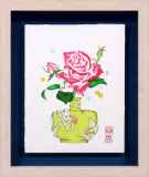 谷川泰宏　 　　花 花作品（京都・花・椿・くだもの・春を描いた作品） :: 絵画買取
