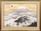 穐月明「不盡山」日本画78.5 × 109.0 cm