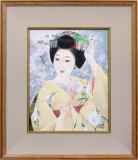 季節作品（現代美術・少女・春・秋を描いた作品） :: 絵画買取