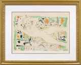 ポール・アイズピリ「サントロペ」リトグラフ :: 絵画買取・販売