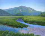 遠山幸男「御嶽」日本画 M10号 :: 絵画買取・販売 - シバヤマ