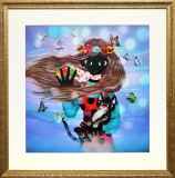【なつ】猫 油絵69 猫作品 :: 絵画買取・販売 - シバヤマ