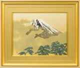 横山大観「山色新」木版画 :: 絵画買取・販売 - シバヤマ