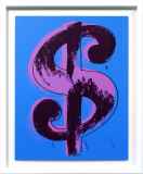 アンディ・ウォーホル「$$$$Dollar Blue$$$$」シルクスクリーン
