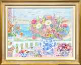 レスリー・セイヤー「セイリング」シルクスクリーン :: 絵画買取