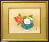 伊東深水 A-33 花作品 :: 絵画買取・販売 - シバヤマ