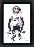 真作 瀧下和之 シルクスクリーン banksy blacksideworks. Amazon.co.jp: 真作 瀧下和之 シルクスクリーン 毘沙門天図 額装