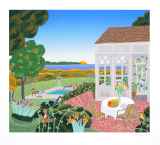 トーマス・マックナイト「『Hamptons Suite』より メコックスベイ」シルクスクリーン