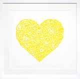 Mr.Doodle 版画 POP HEART－UNLOCKED HEART Bonhams : Mr Doodle (B. 1994) Pop Heart - Holding Hand