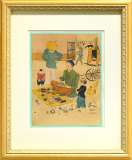藤田嗣治　若い女性　jeune Femme 藤田嗣治 若い女性 jeune Femme