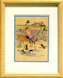 藤田嗣治「四十雀より『発明家』」リトグラフ :: 絵画買取・販売