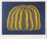 草間彌生「A PUMPKIN (BY)」シルクスクリーン