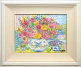 ダニーロ・フェルナンデス「窓辺の花」リトグラフ :: 絵画買取
