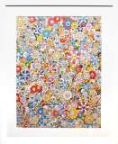 村上隆「Skulls & Flowers Multicolor」オフセット・リトグラフ