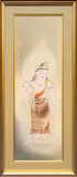 小倉遊亀「観音大士」日本画121.0 × 40.5 cm