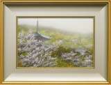宇田荻邨「冬・清水寺」リトグラフ :: 絵画買取・販売 - シバヤマ