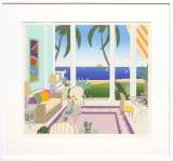 トーマス・マックナイト「『Palm Beach II Suite』より VILLA APOLLO」シルクスクリーン