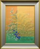 石踊達哉「秋草」日本画 20号 :: 絵画買取・販売 - シバヤマ