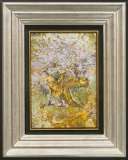 木村圭吾、【孤高の城塞】、新品高級額 額装付、日本画 希少画集画 状態良好 木村圭吾「千年滝桜」日本画 4号スクエア :: 絵画買取・販売