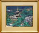 山下千里、「深海に棲む」、希少画集・額装画、日本製・新品額縁にて額装致します 山下千里、「深海に棲む」、希少画集・額装画、日本製・新品額縁