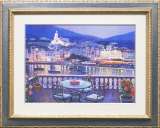 島田三郎「オンフルール」油彩 5号 :: 絵画買取・販売 - シバヤマ