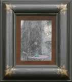 松井ヨシアキ「リュミュリュエル」油彩 0号 :: 絵画買取・販売 - シバヤマ