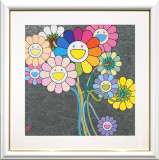 村上隆「お花の笑顔」オフセット・リトグラフ :: 絵画買取・販売