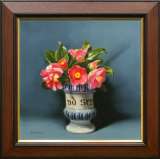 小泉淳作「白椿」銅版画 :: 絵画買取・販売 - シバヤマ