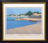 アンドレ・ブーリエ「バージュの湖」リトグラフ :: 絵画買取・販売