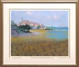 アンドレ・ブーリエ「青い港」リトグラフ :: 絵画買取・販売 - シバヤマ